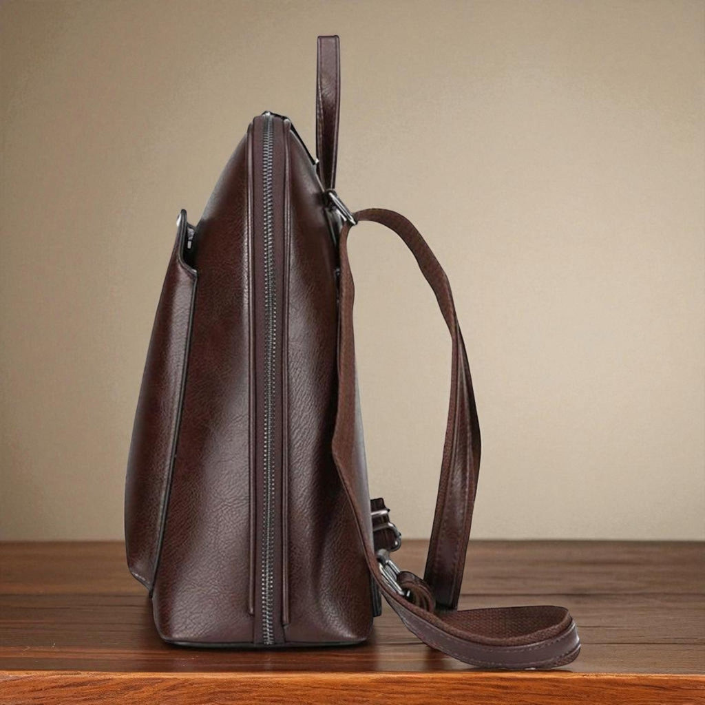 Zaino classico con doppia cerniera – design elegante