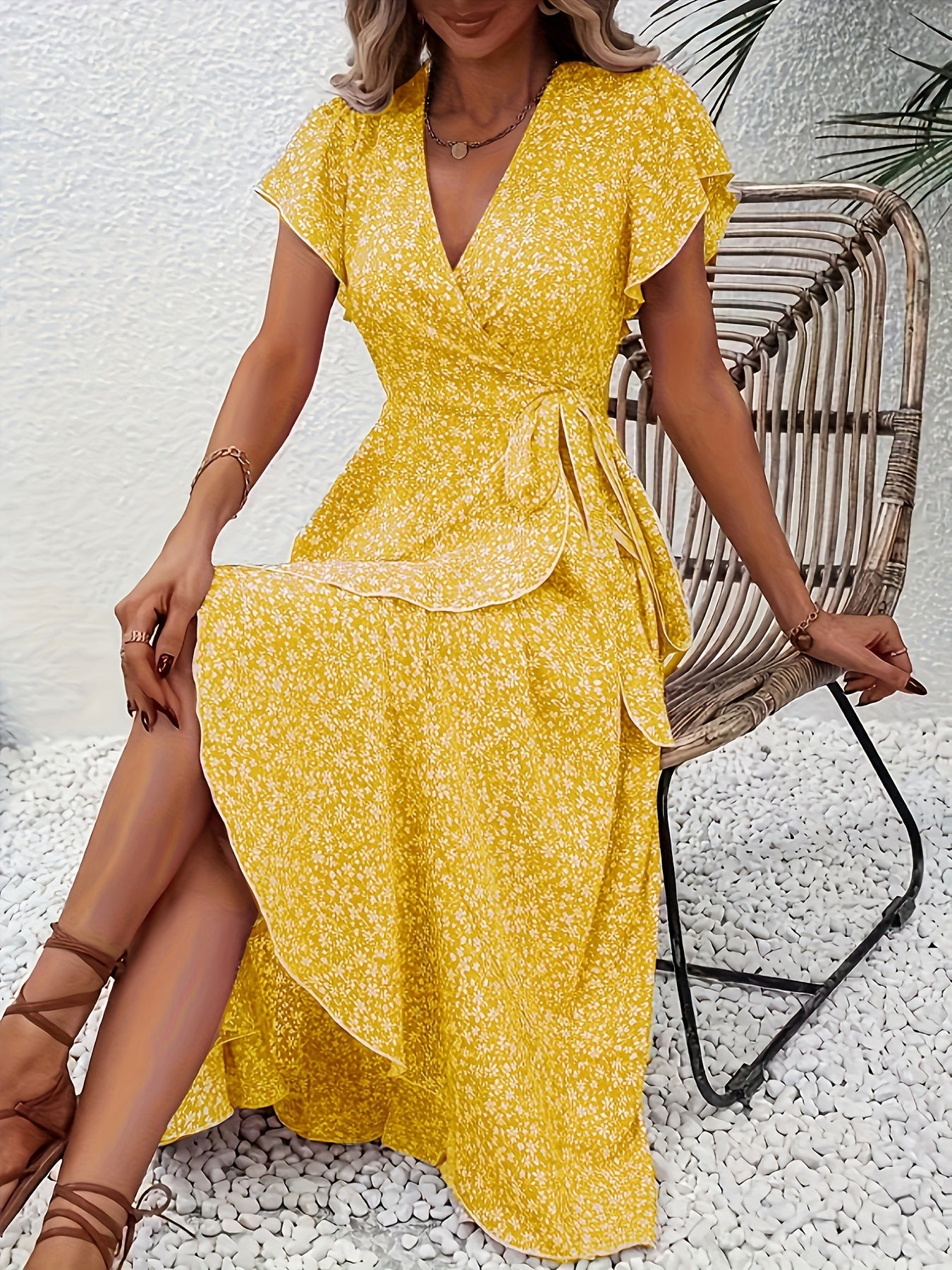 Camille | Vestido Elegante Floral Camille