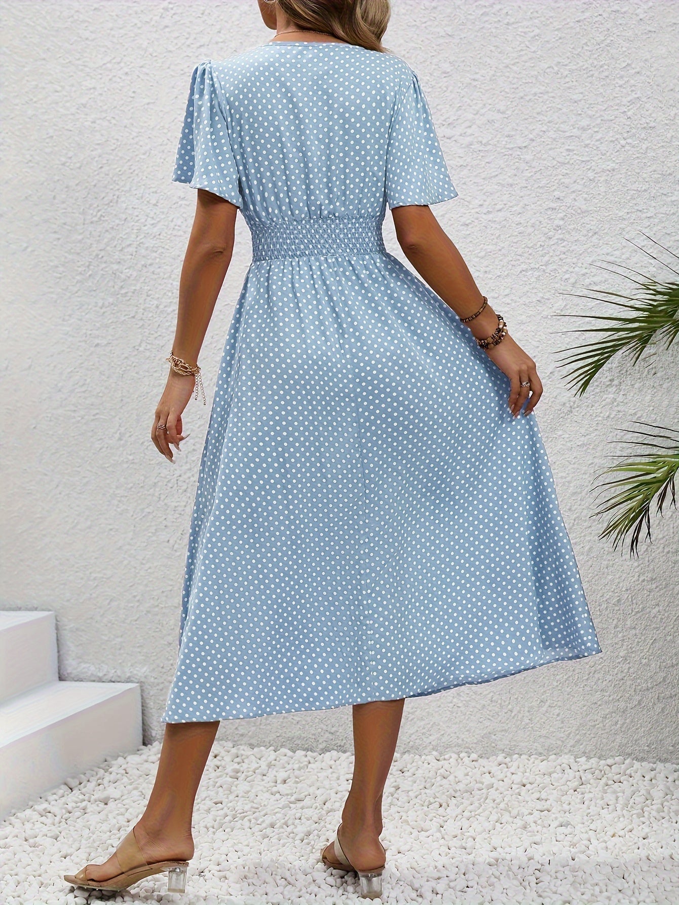 Elise | Vestido Elegante de Lunares Élisa
