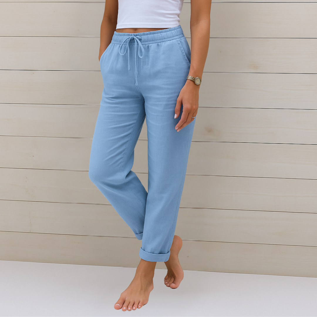Nora | Pantaloni Casual Eleganti e Confortevoli
