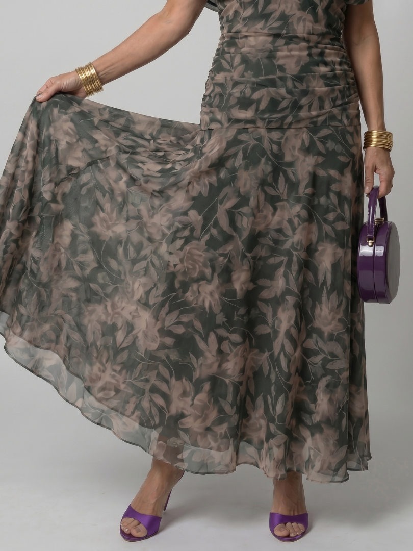 Calen | Abito Midi Off Shoulder