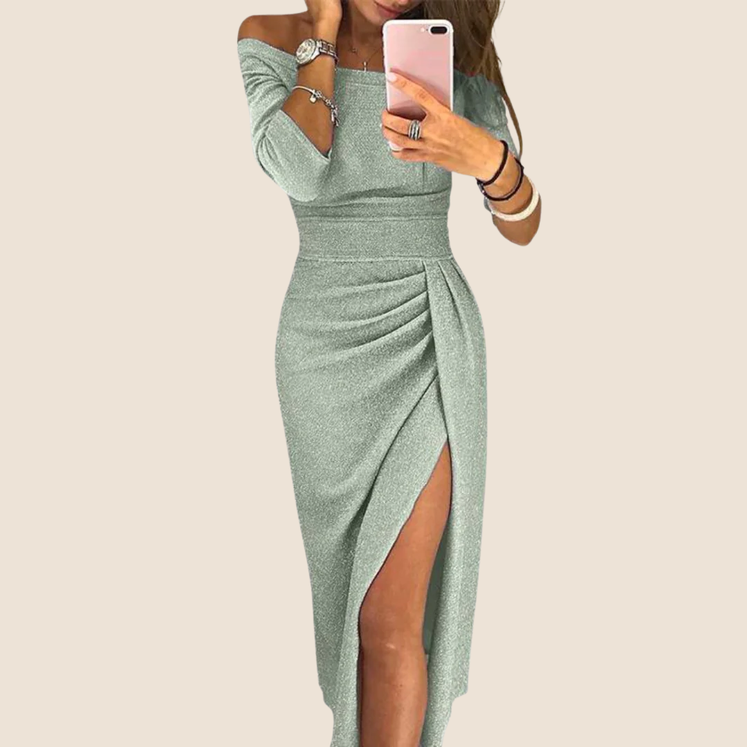 Stella™ | Vestido Maxi con Escote Halter