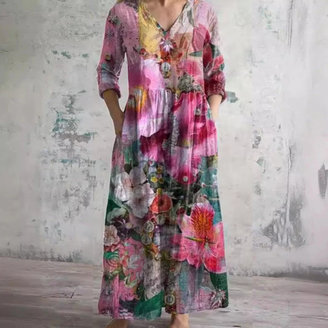 Lynn™ | Abito Estivo Floreale