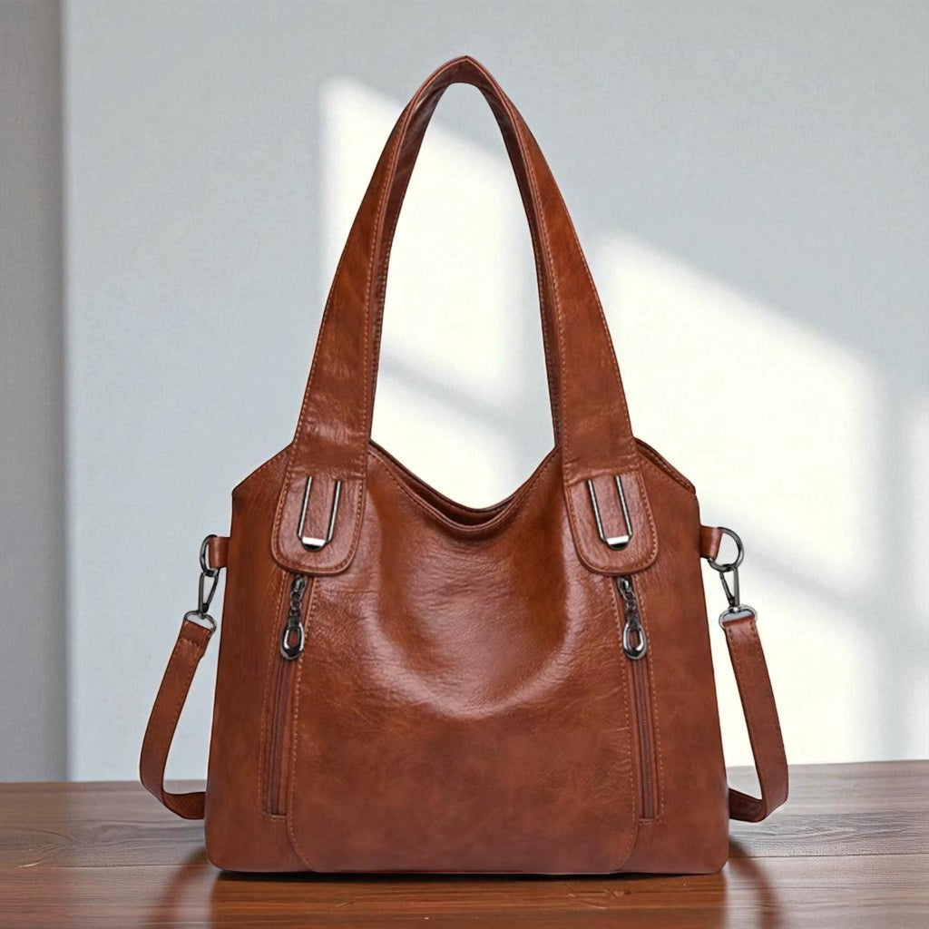 Borsa a mano retro per documenti