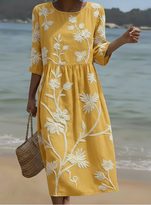 Lauren™ | Abito Floreale Elegante