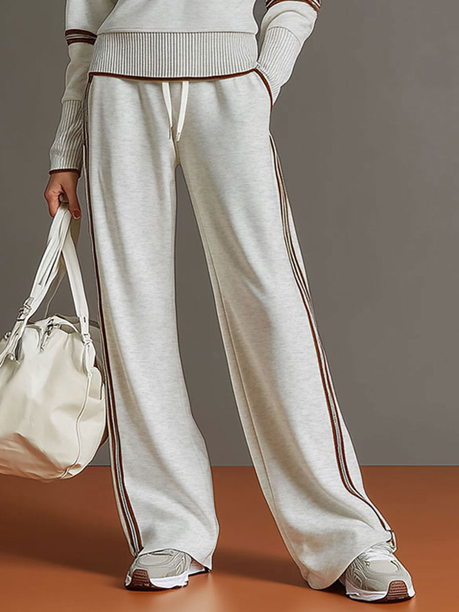 Marietta – blusa e pantaloni a gamba larga