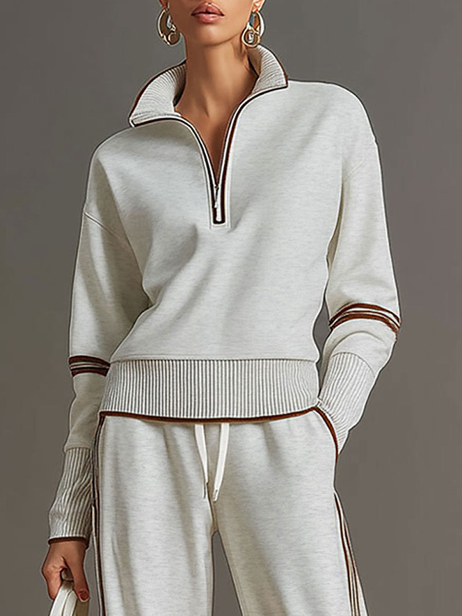 Marietta – blusa e pantaloni a gamba larga