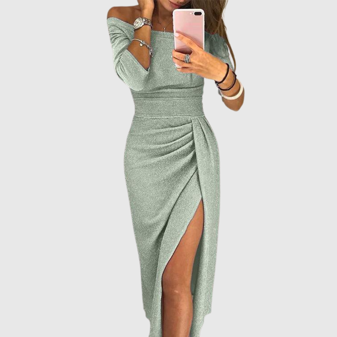 Stella™ | Vestido Maxi con Escote Halter