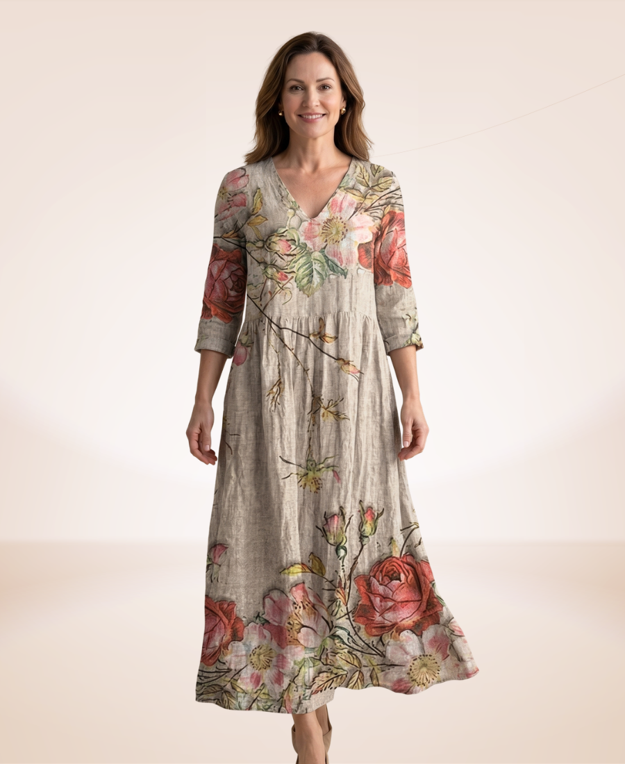 CHANTELLE | Vestito in Cotone Traspirante