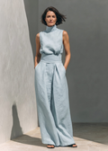 Lowella | Set di Pantaloni e Blusa Senza Maniche