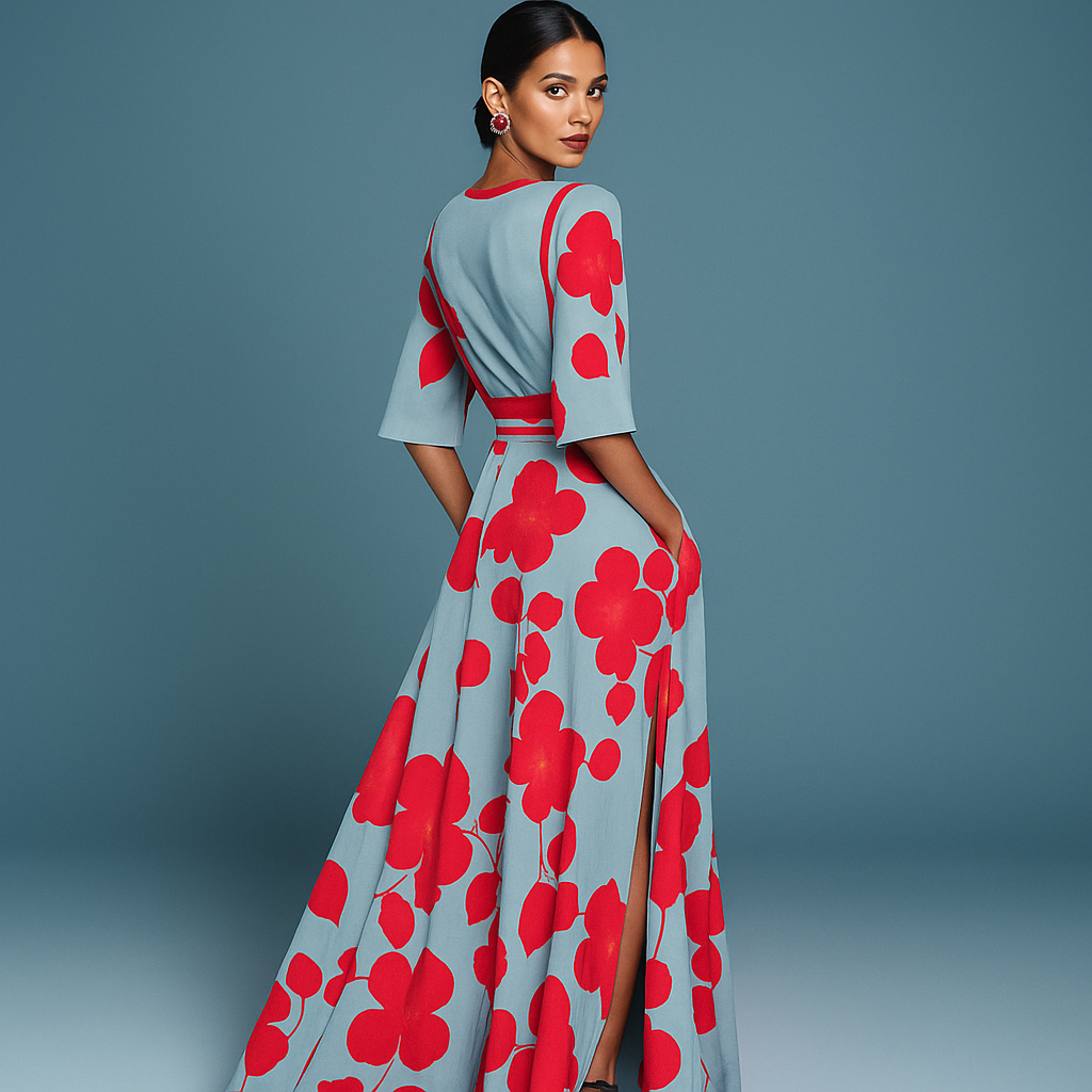 Layla™ | Abito Elegante in Viscosa