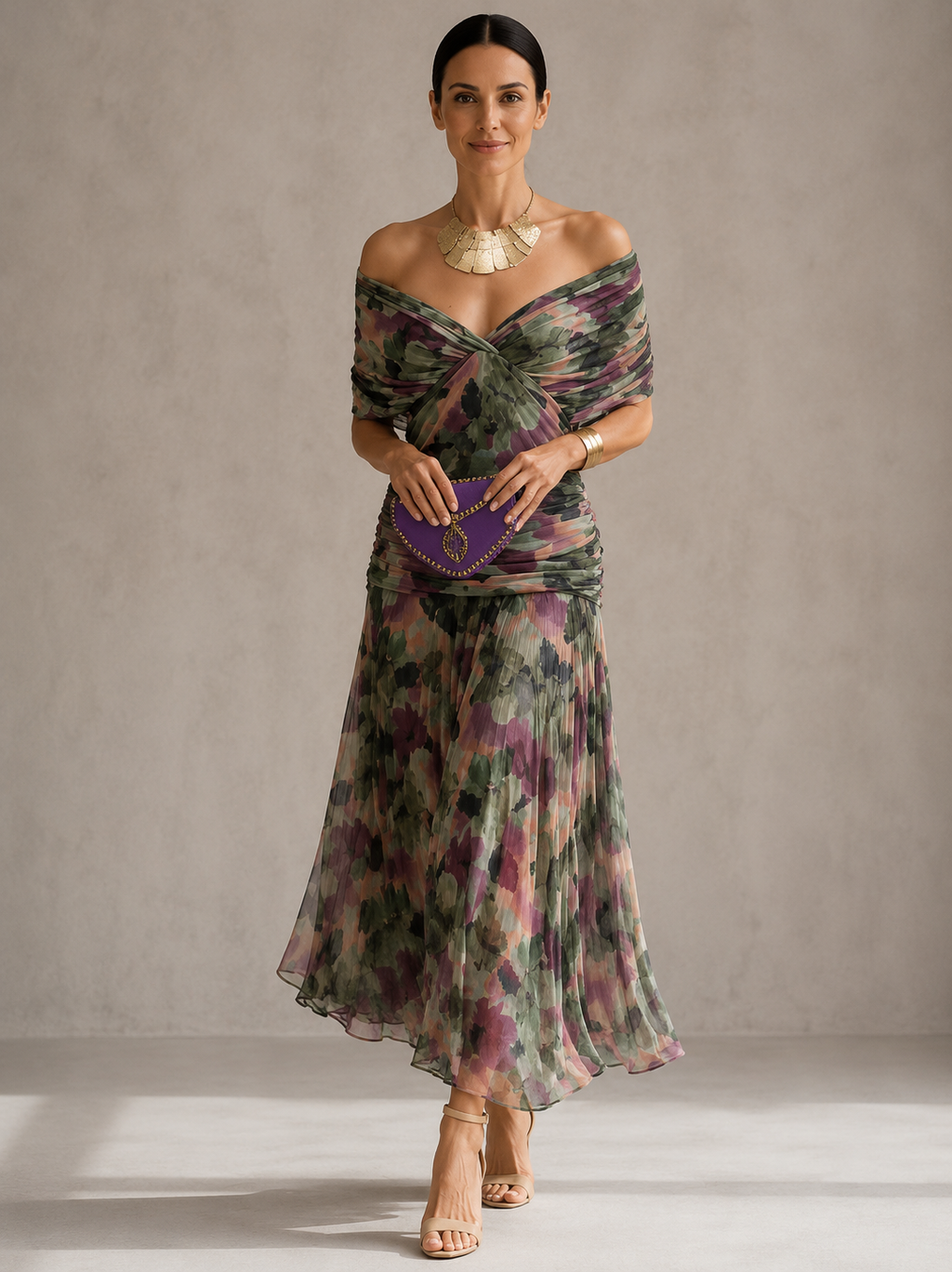 Hendrika | Vestido de Noche Coral