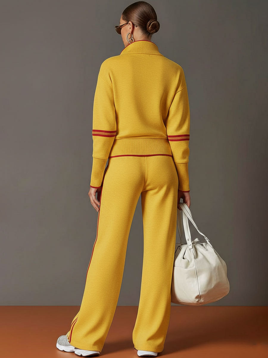 Marietta – blusa e pantaloni a gamba larga