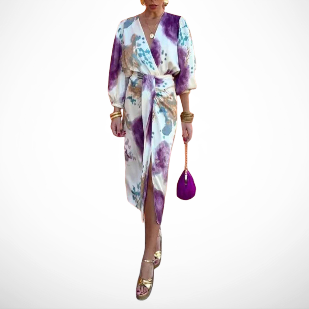La Scintilla | Midi Elegante con Motivi Raffinati