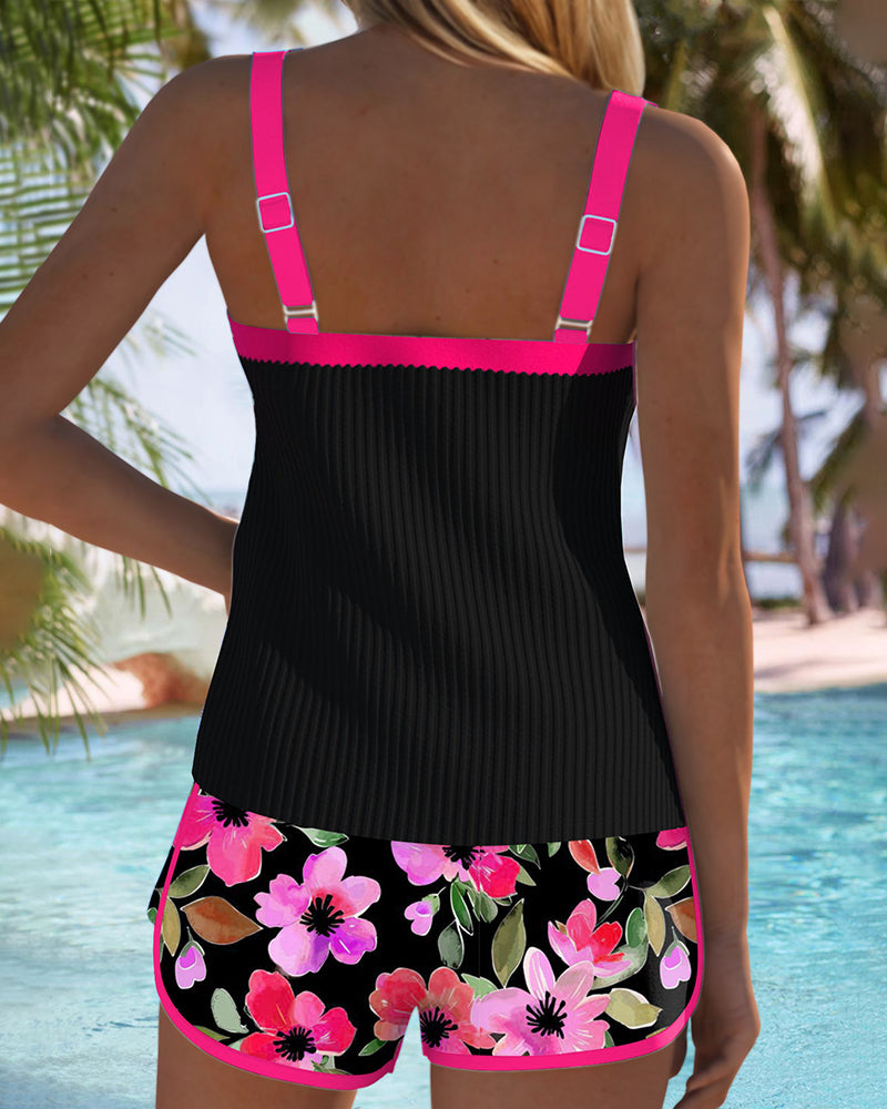 Bloom | Set Tankini Elegante a Due Pezzi