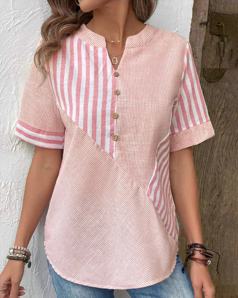 Lila | Blusa Striata Morbida