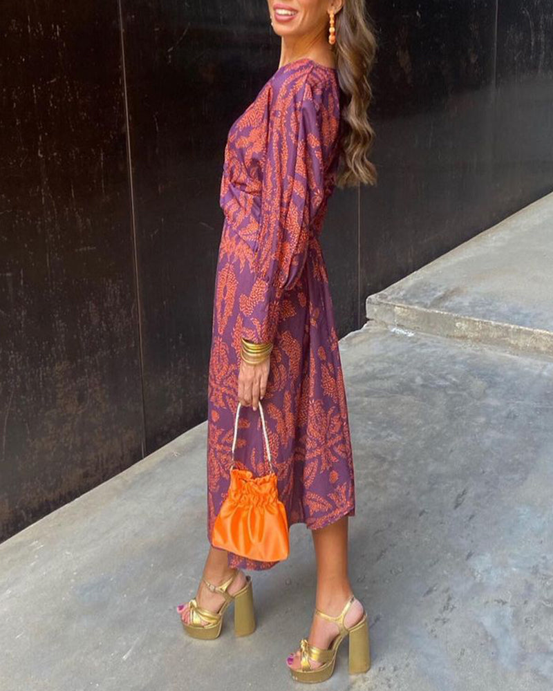 Vera | Vestido Midi Floral Elegante