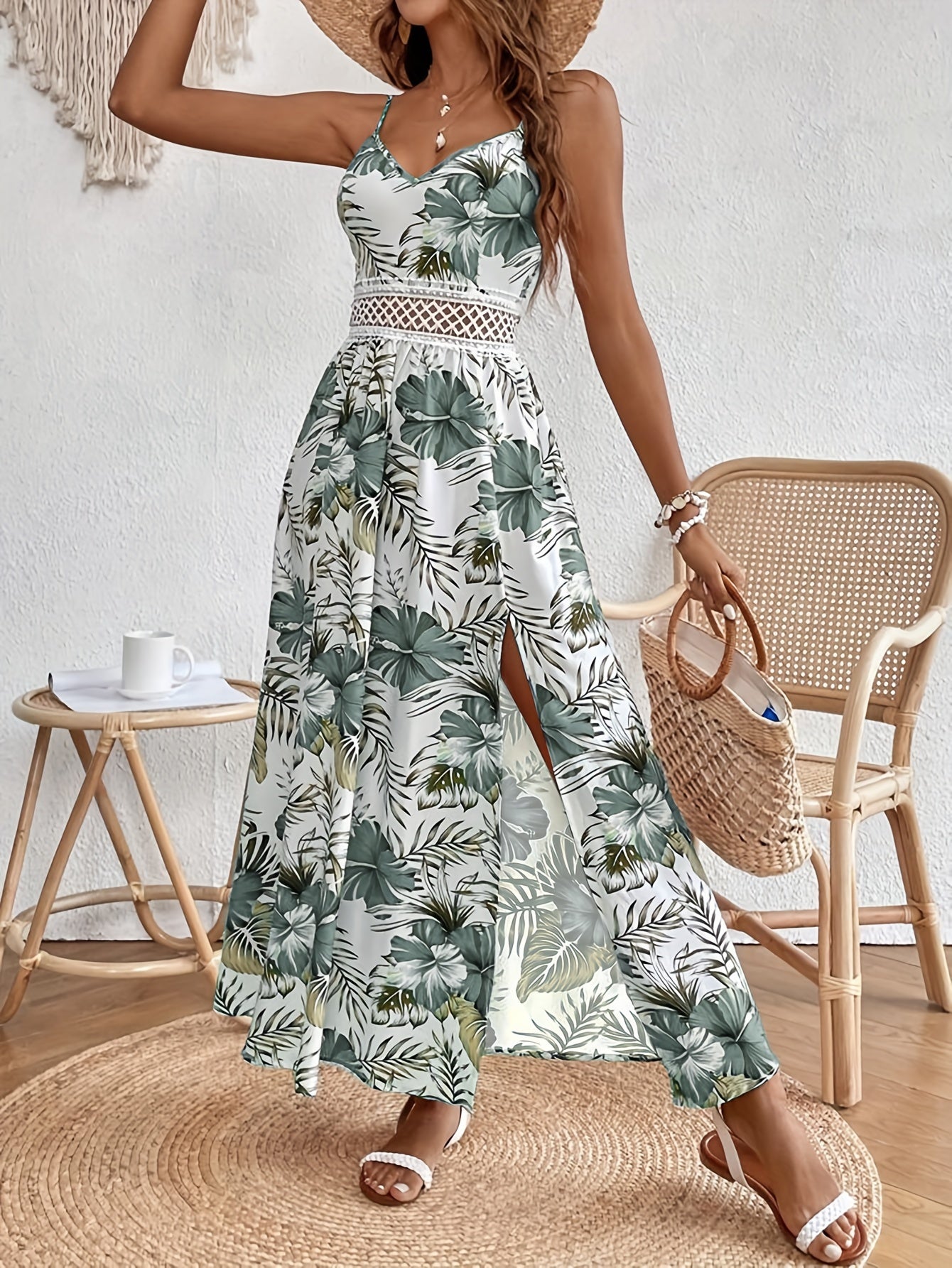 Inès | Vestido Bohemio Floral Inès