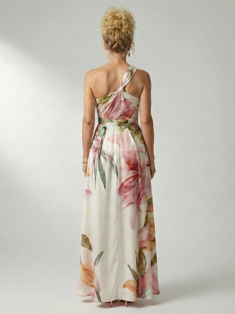 Amiel | Abito Maxi a Fiori Leggero
