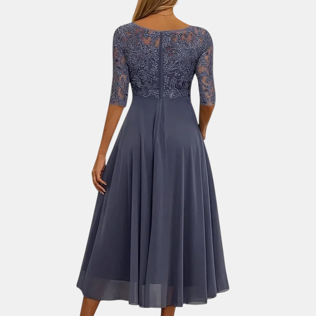Rhonda™ | Abito Elegante in Pizzo