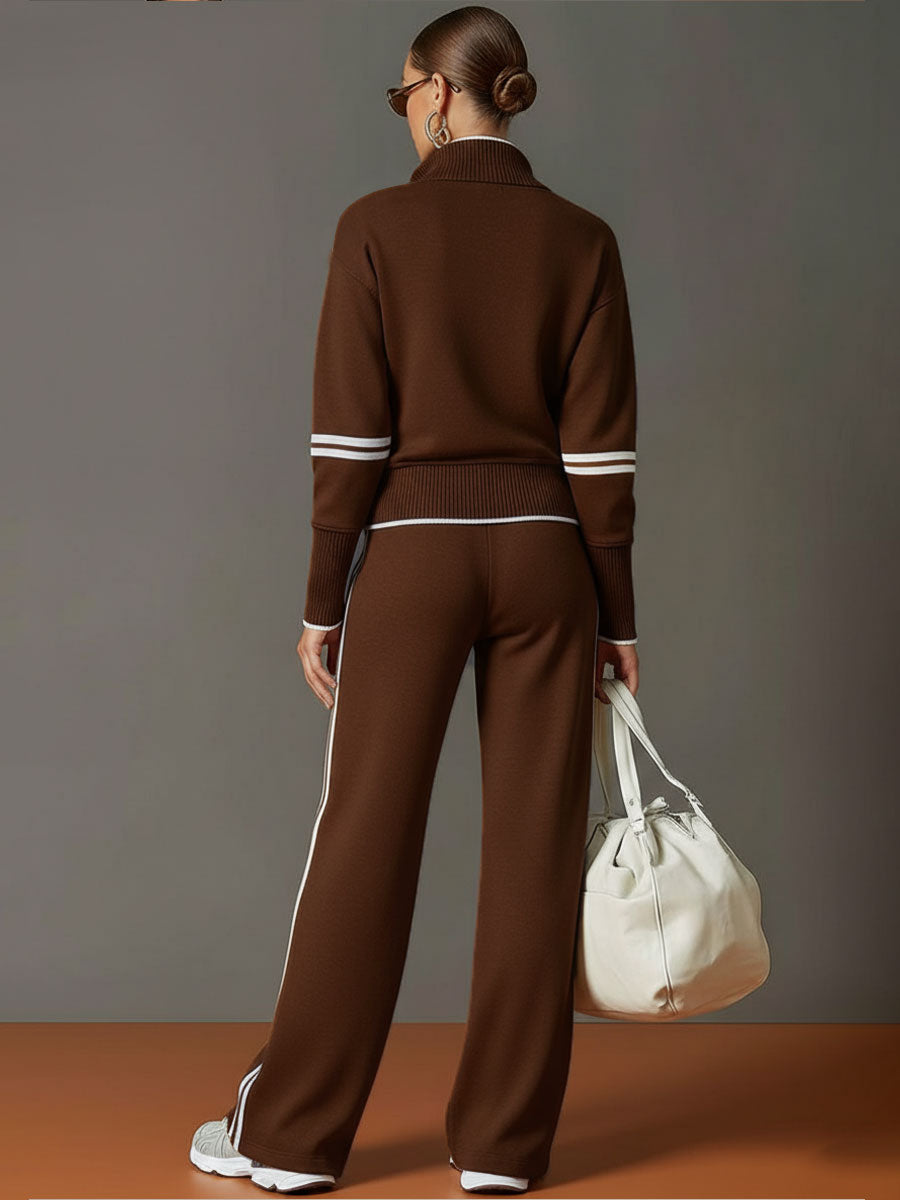 Marietta – blusa e pantaloni a gamba larga