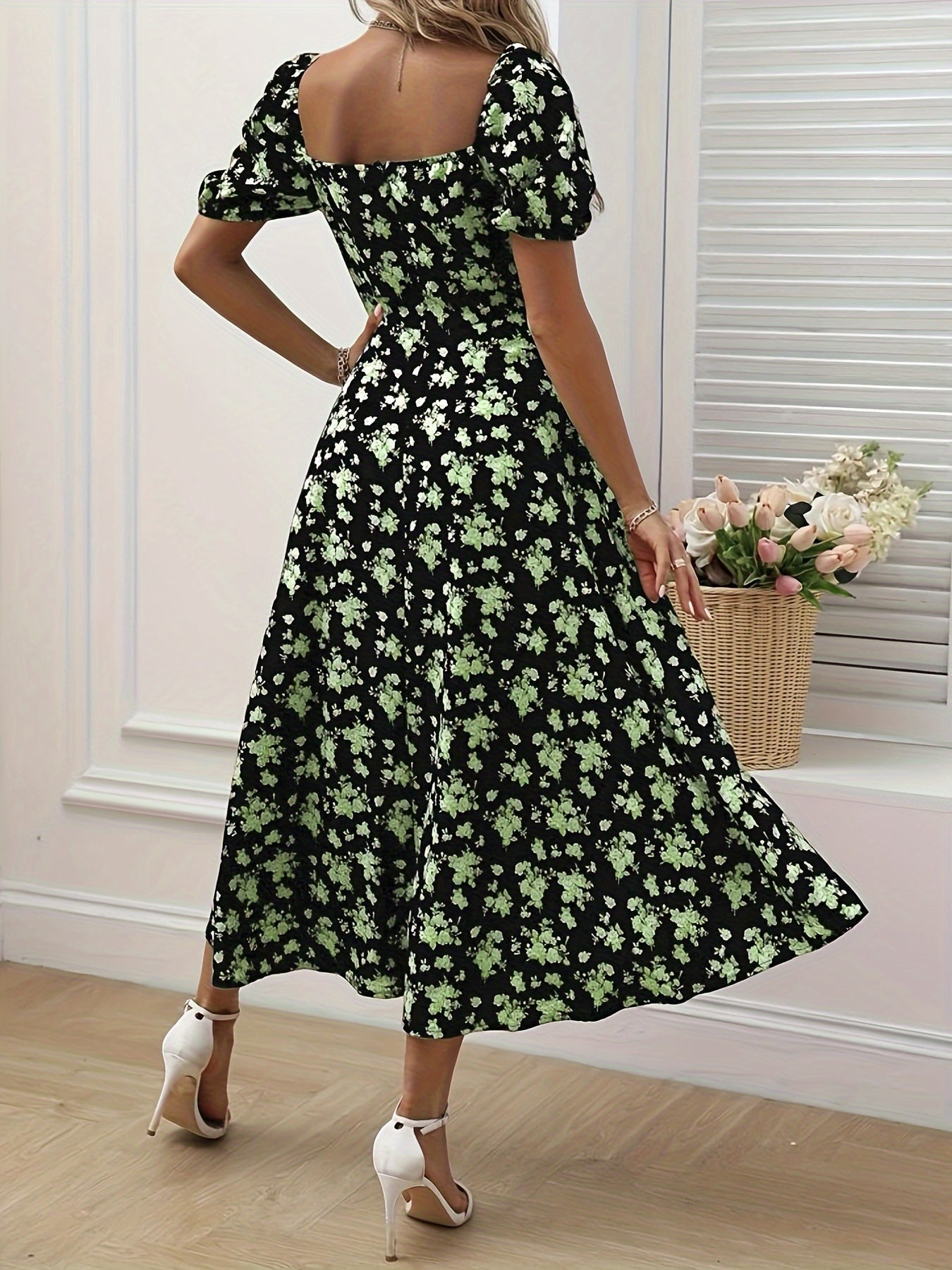 La Scintilla | Vestido Elegante Floral Chloé