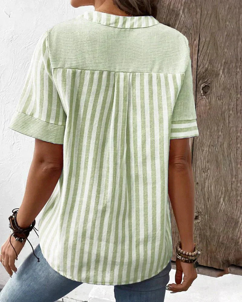 Lila | Blusa Striata Morbida
