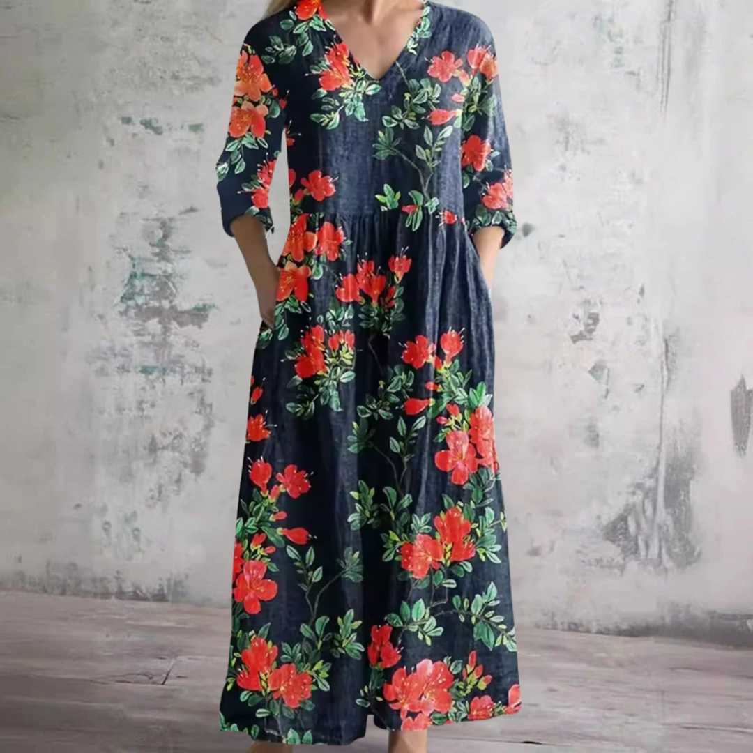 Wendy™ | Abito Estivo Floreale