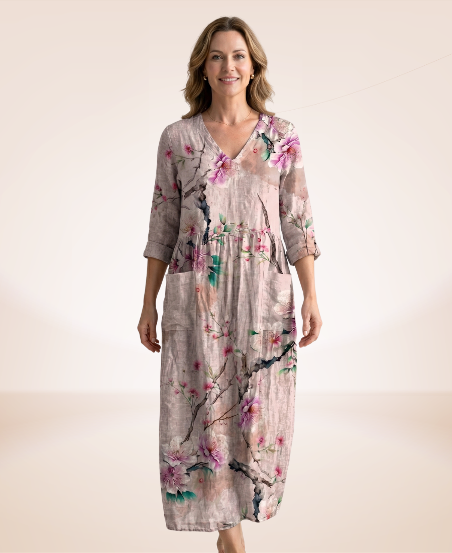 CHANTELLE | Vestito in Cotone Traspirante
