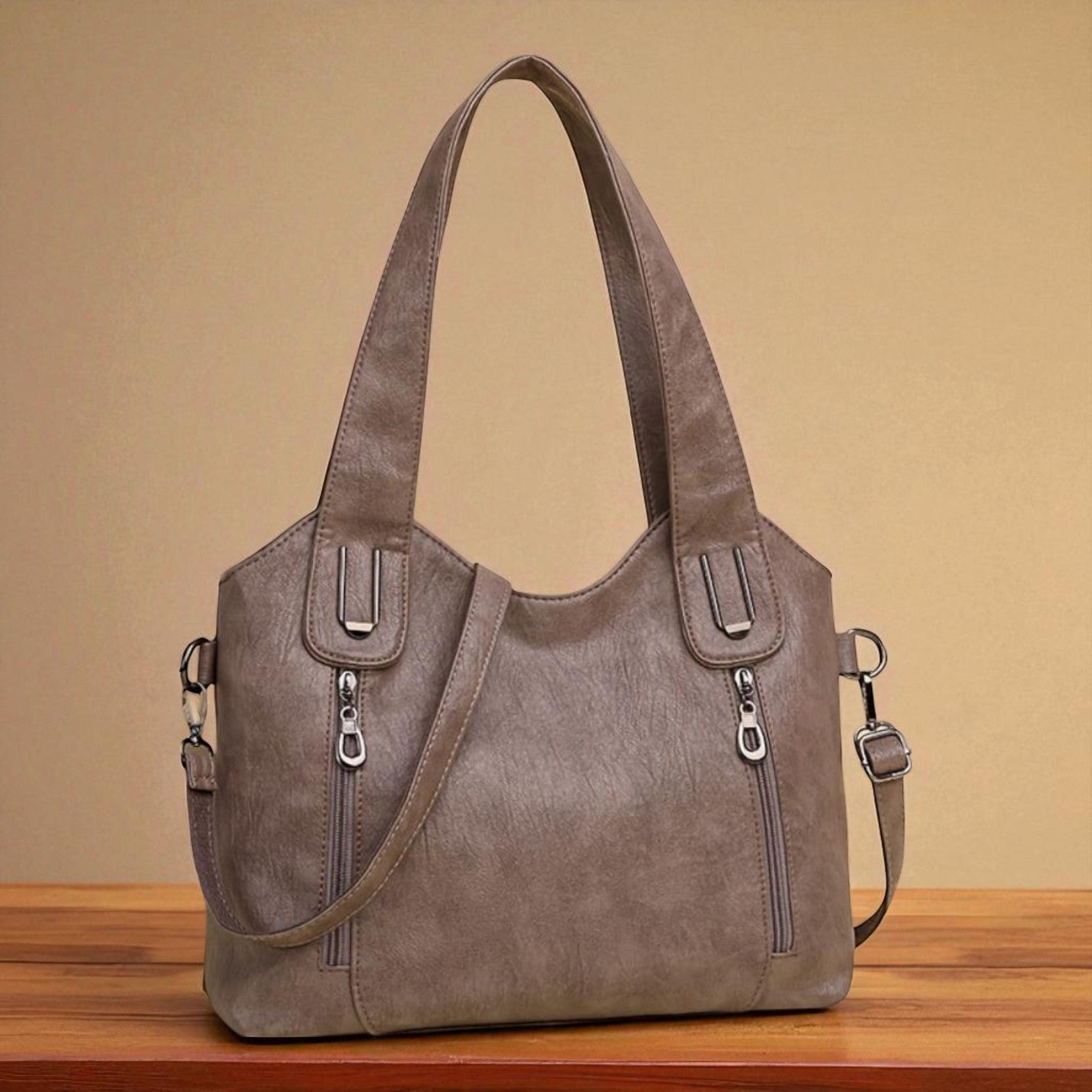 Borsa a mano retro per documenti