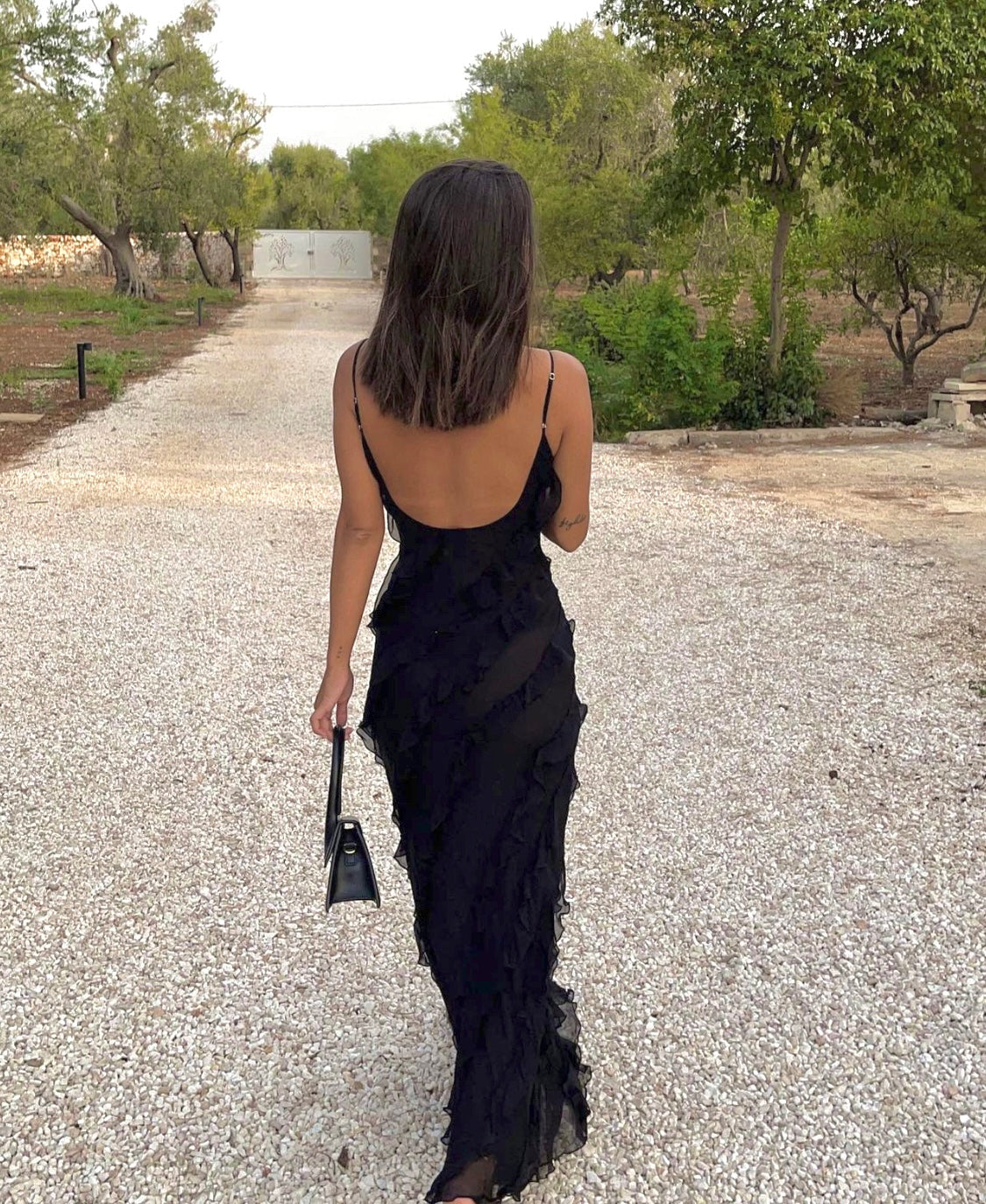 Eila™ | Abito Maxi con Volant