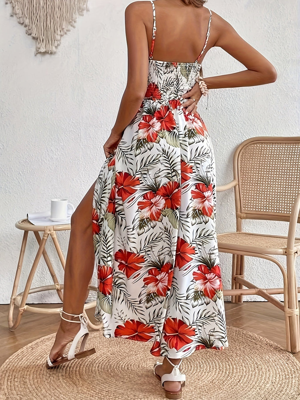 Inès | Vestido Bohemio Floral Inès