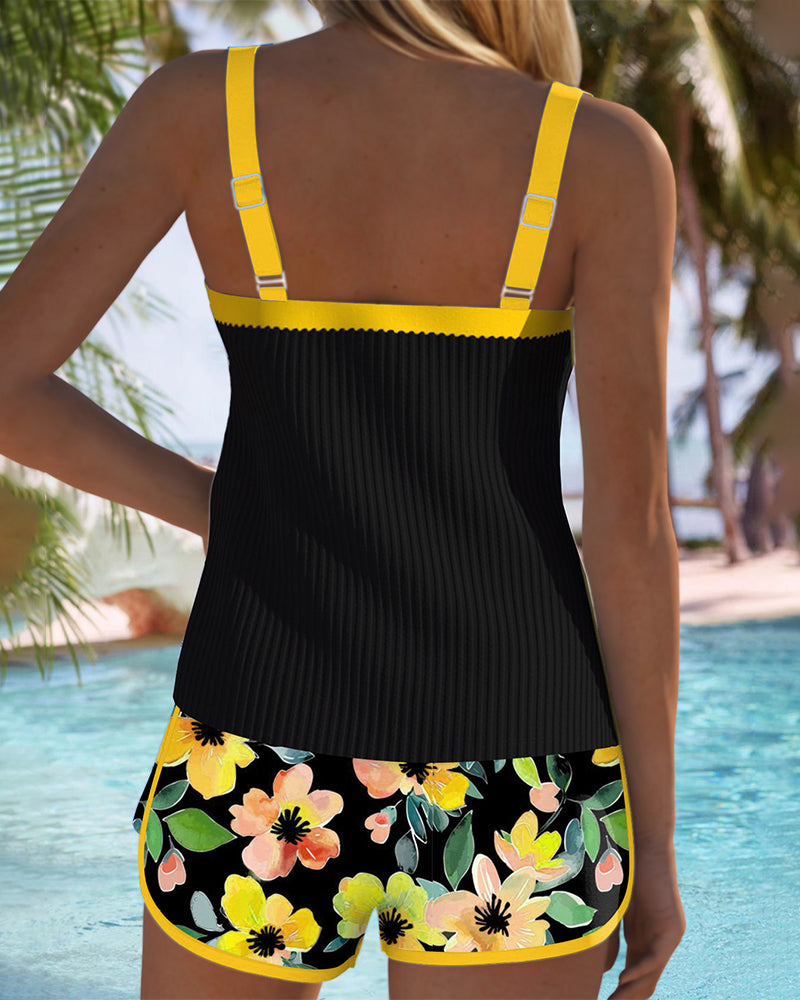 Bloom | Set Tankini Elegante a Due Pezzi