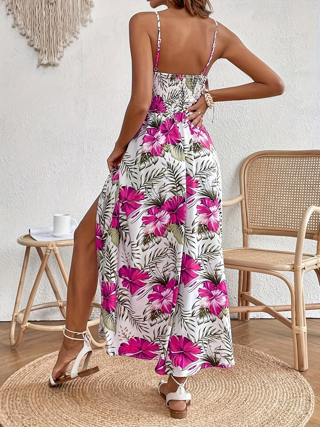 Inès | Vestido Bohemio Floral Inès