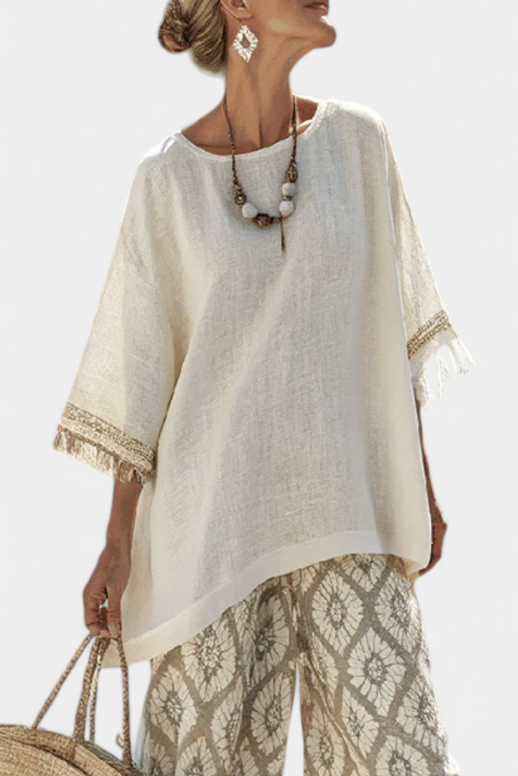 Alverra | Set Top Sofisticato e Pantaloni Casual