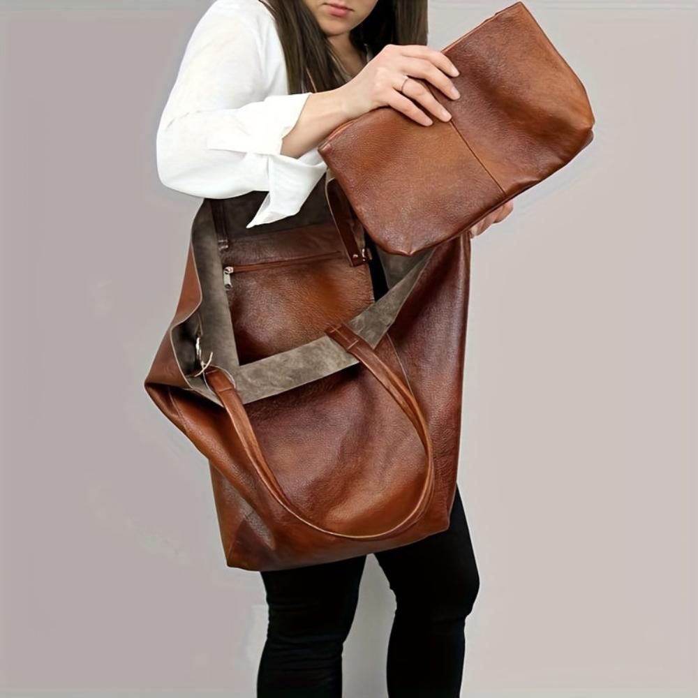 Borsa Multiway Grande Retro Hebká di Reni