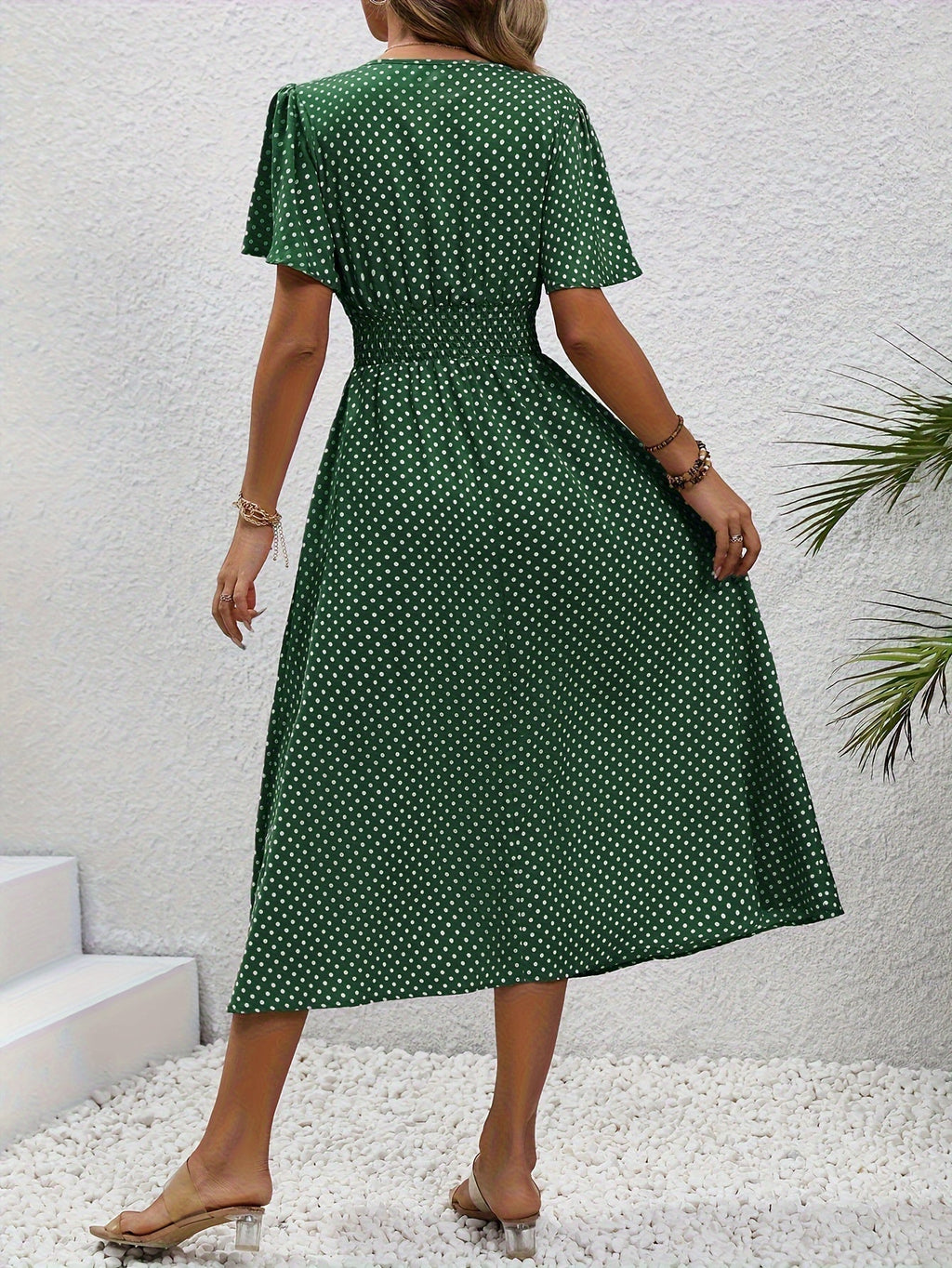 Elise | Vestido Elegante de Lunares Élisa