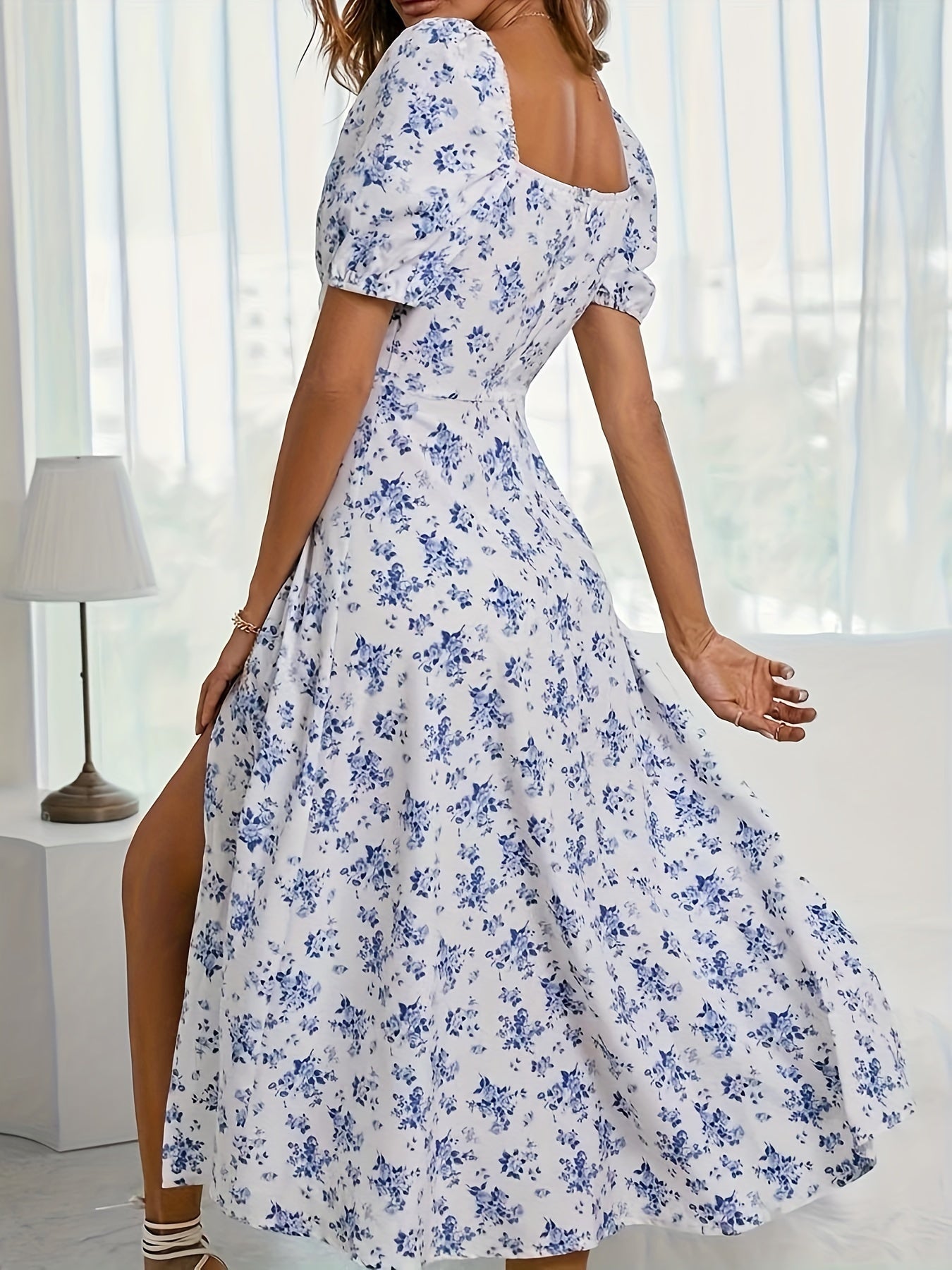 La Scintilla | Abito Elegante Floreale Chloé