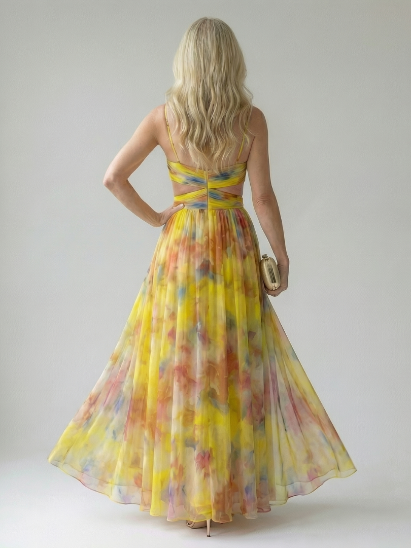 Isel | Abito Maxi Soft Wrap