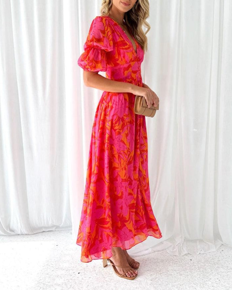 Valentina| Vestido Maxi Esplendor Solar