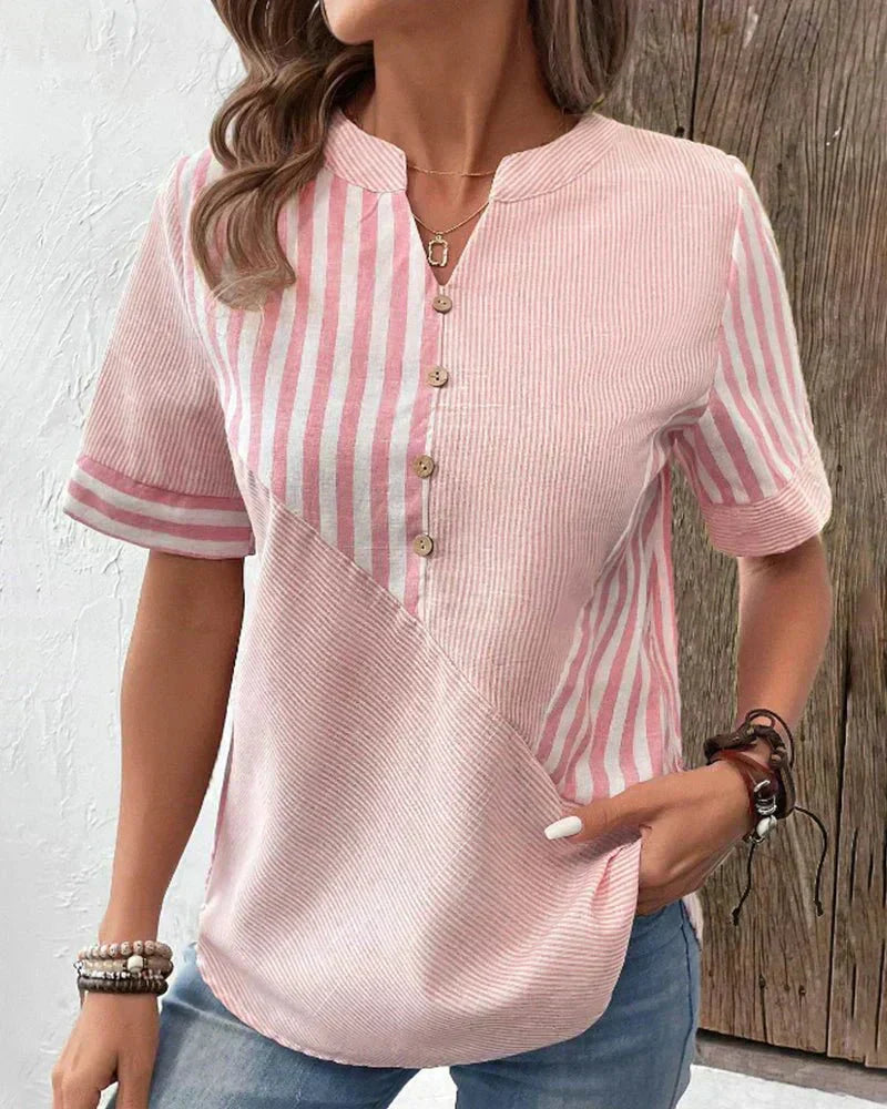 Lila | Blusa Striata Morbida