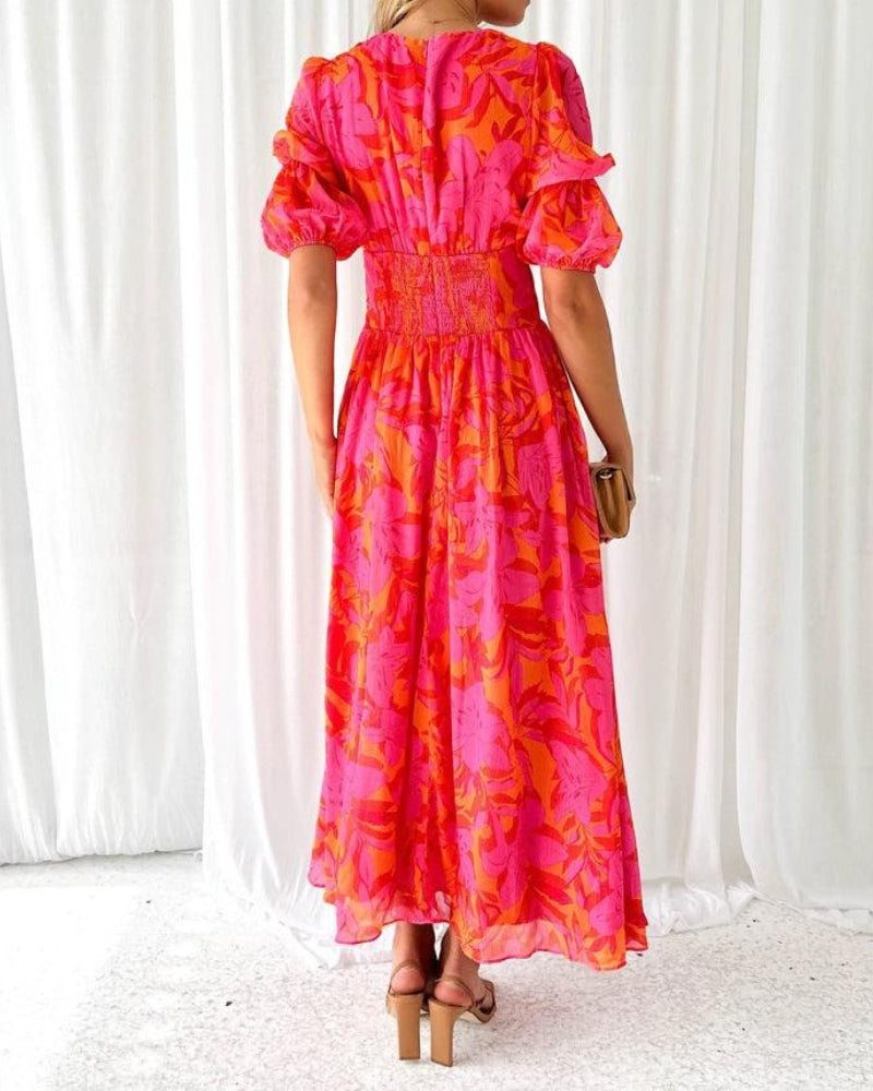 Valentina| Vestido Maxi Esplendor Solar