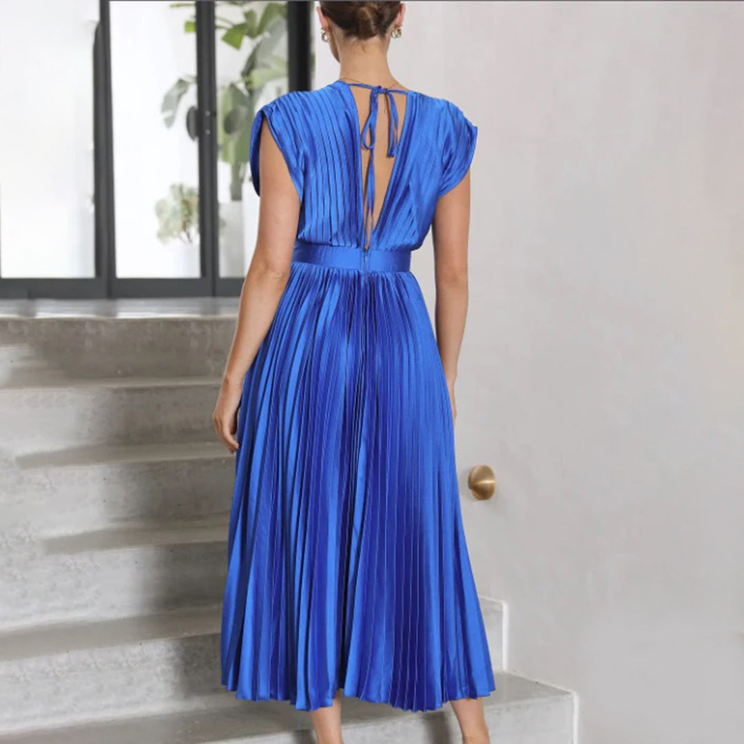 Marni™ | Vestito Midi Plissettato Senza Tempo