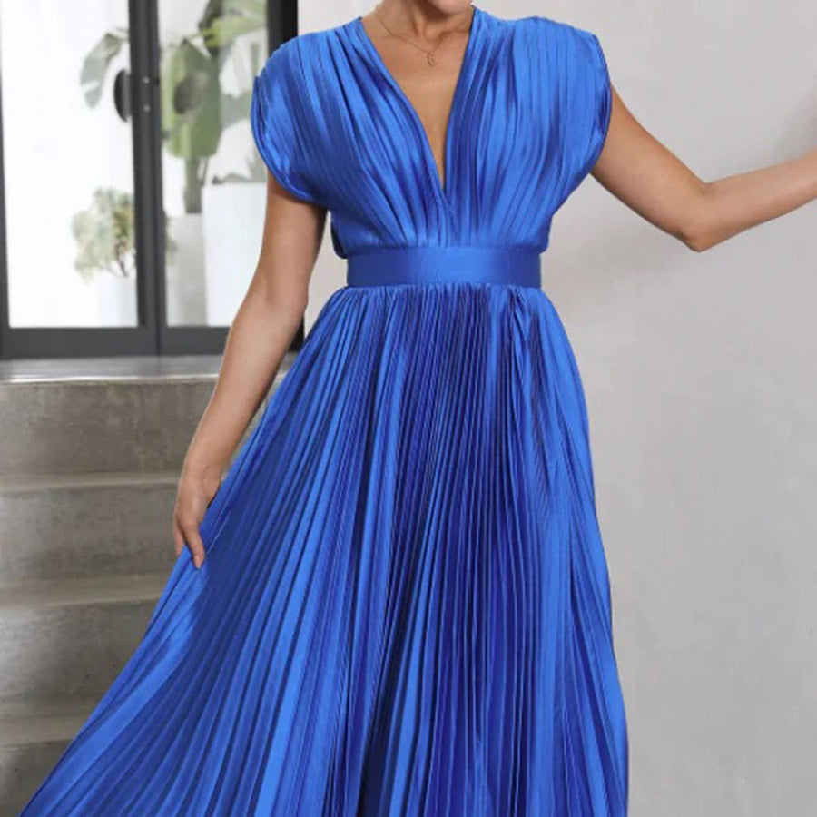 Marni™ | Vestito Midi Plissettato Senza Tempo