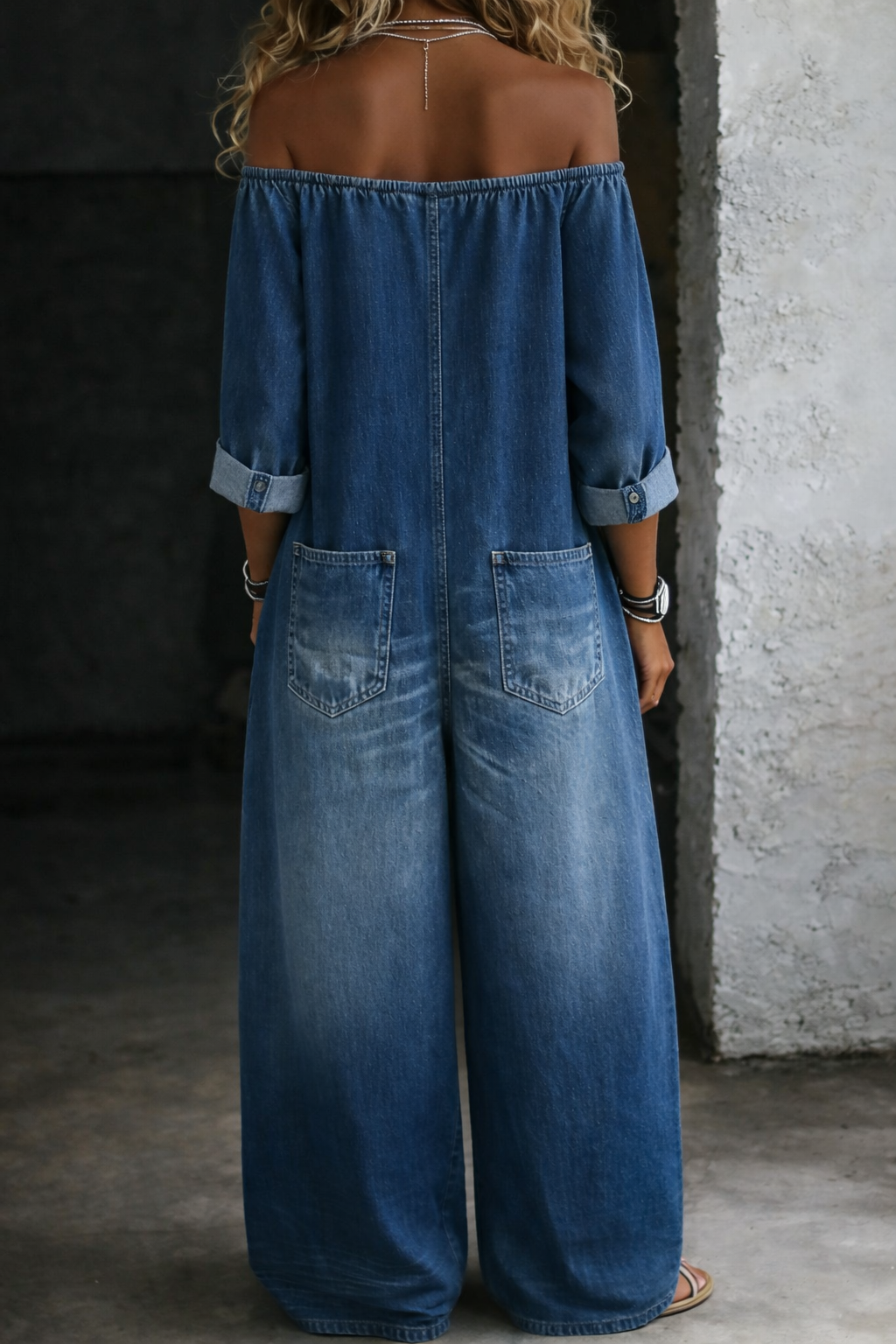 Helen | Tuta Lunga con Spalle Scoperte
