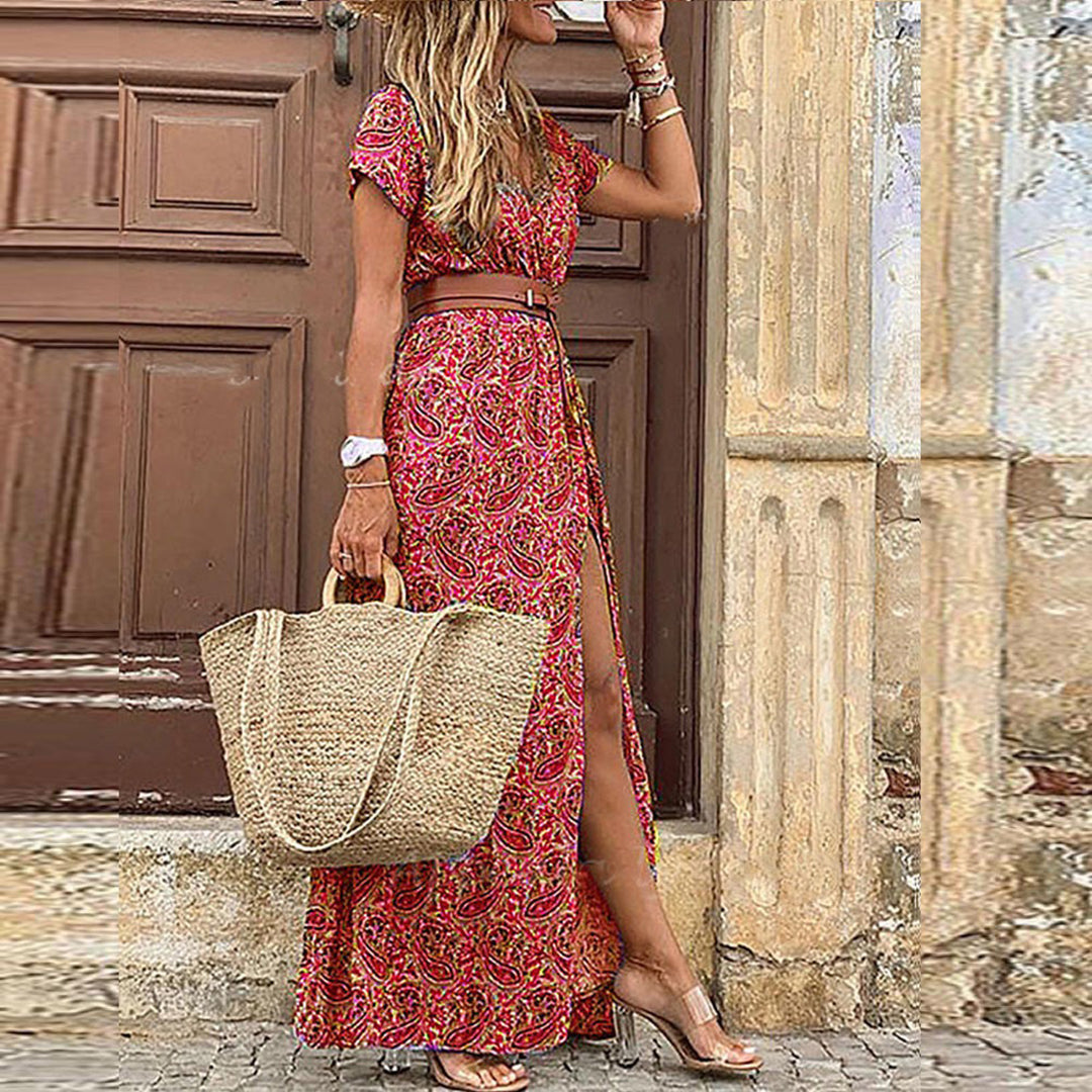 Liora | Maxi Ibiza - abito in stile hippie + CINTURA IN REGALO