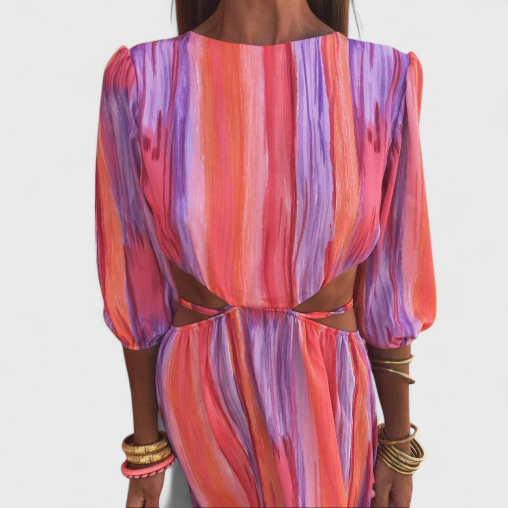 Vivienne | Vestido Maxi Éclat Riviera