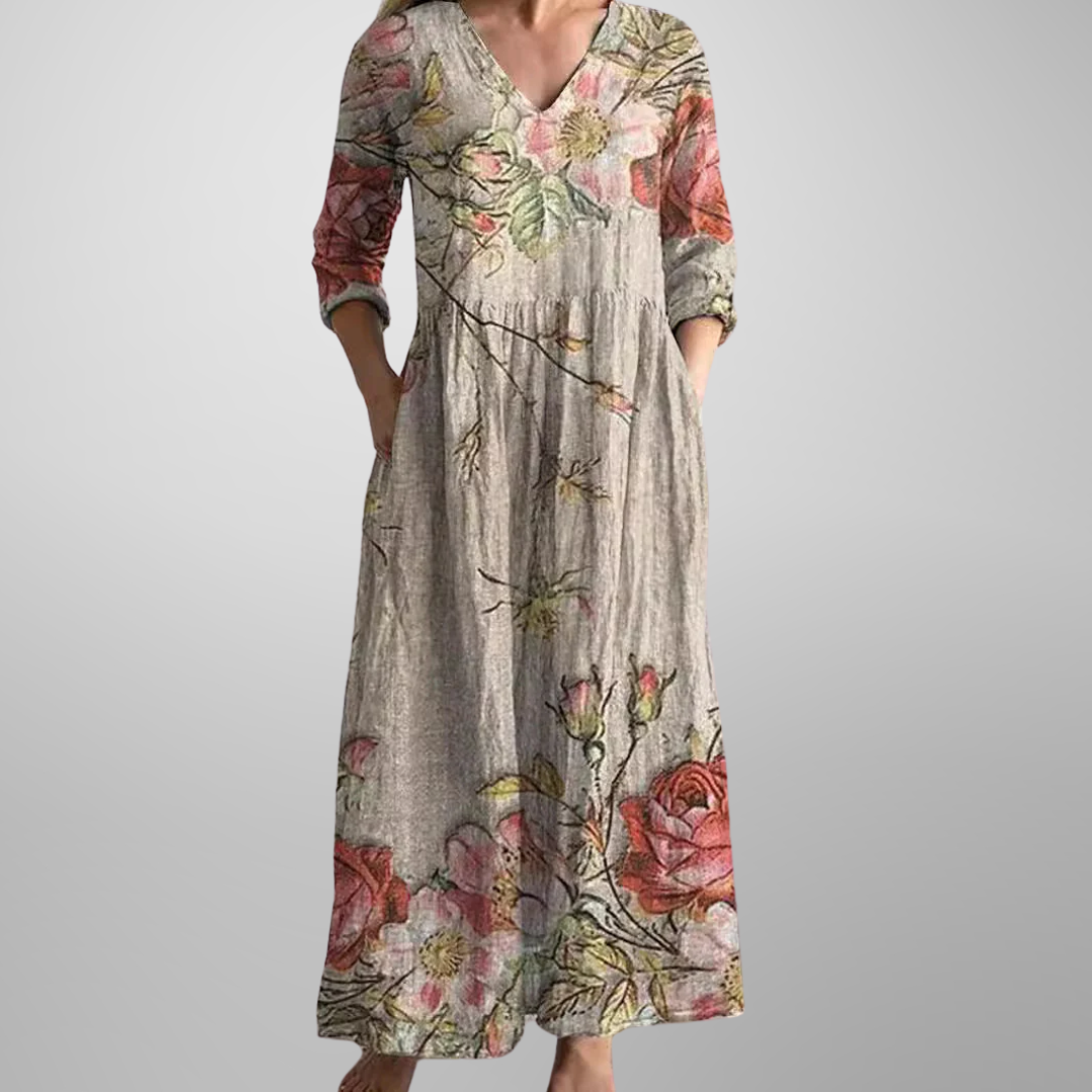 Galina™ | Abito Chic Vintage