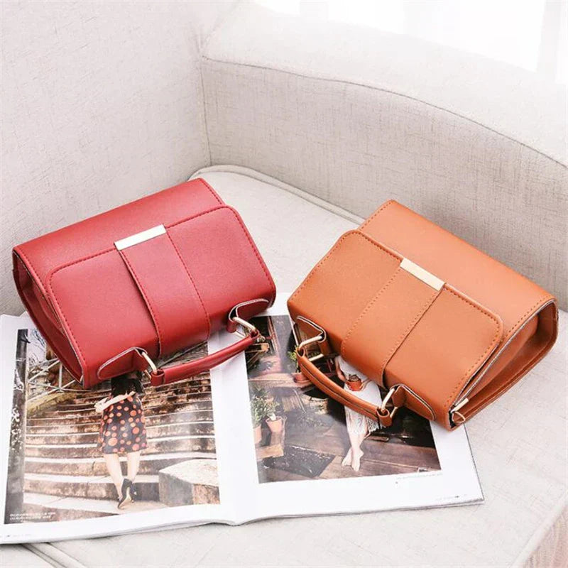 Borsa a Spalla Chic Retro per Donne - Pelle PU di Alta Qualità