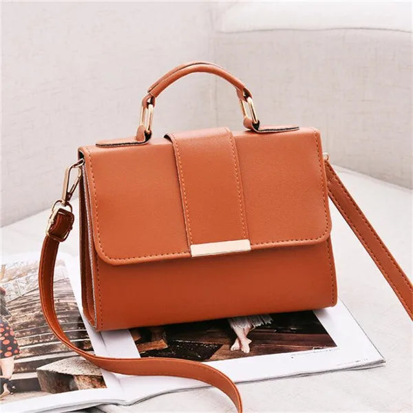 Borsa a Spalla Chic Retro per Donne - Pelle PU di Alta Qualità